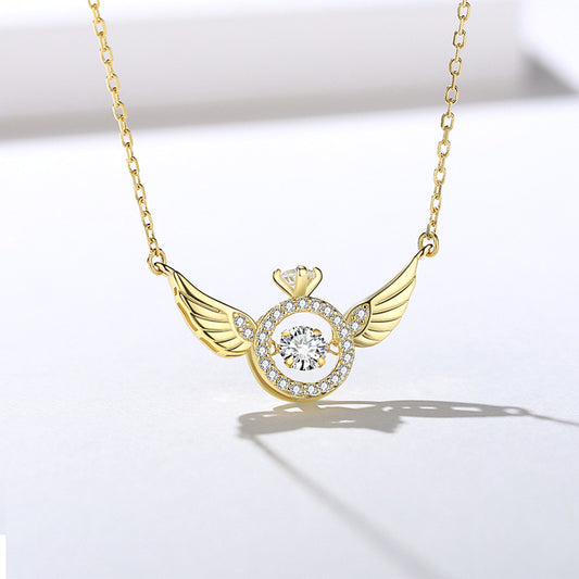 Angel Wings Necklace: Hormones turn on, seductive power increases greatly