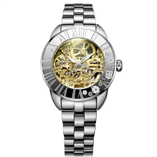 NBCP transparent automatic lady watch - NBCP Watch