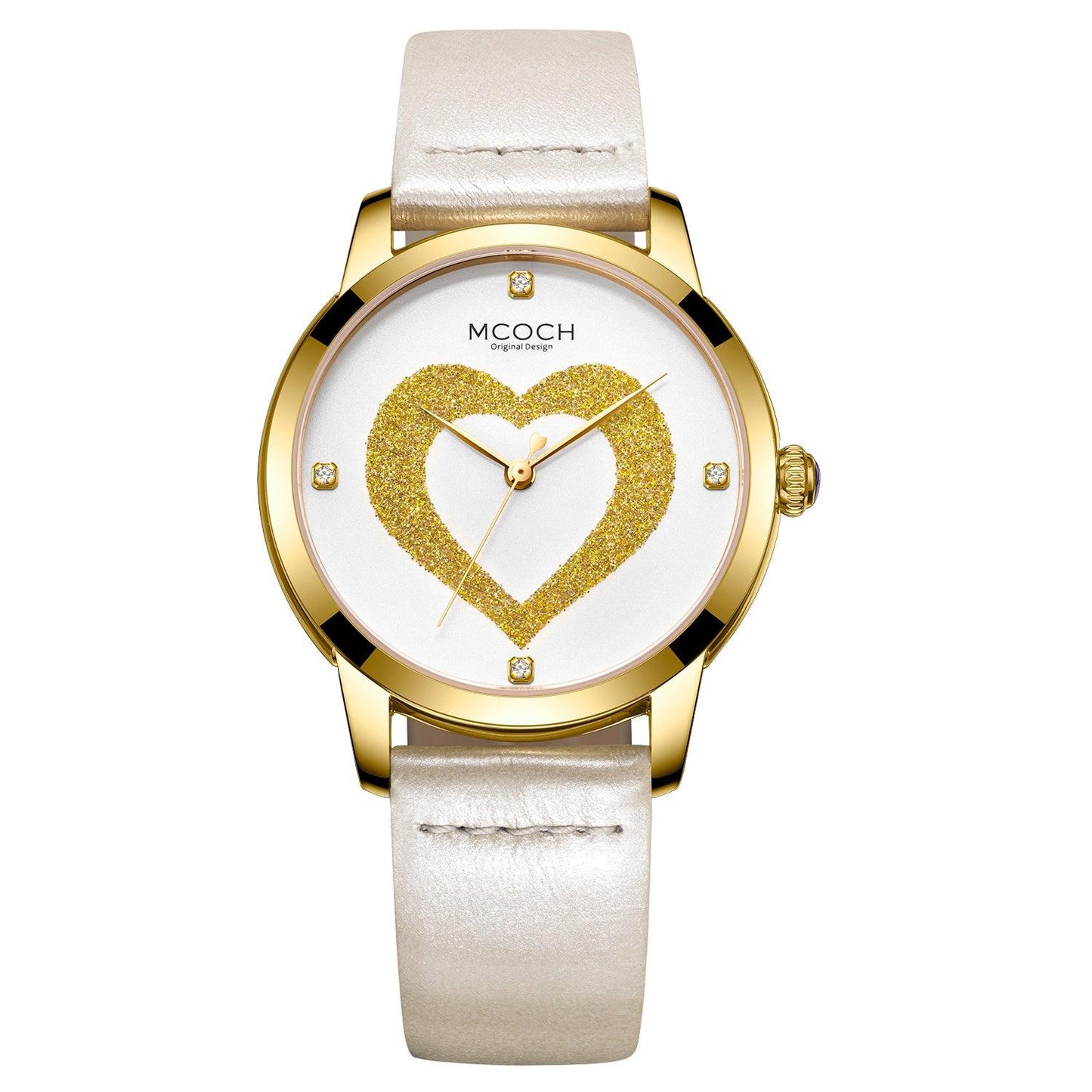 NBCP personality design heart-shaped dial simple watch - NBCP Watch